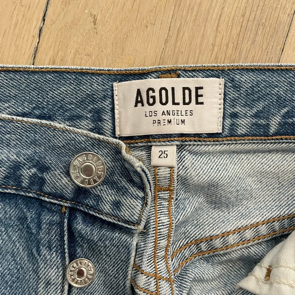 Agolde Riley High Rise Straight Jean - Picture 3 of 6